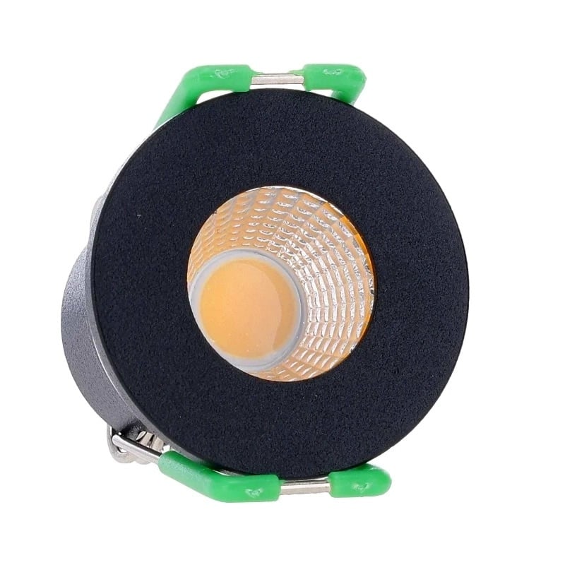 LED Inbouwspot Nero Mini | 3W | 12V | IP65 | 240lm | 2700K | Mat Zwart