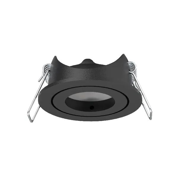 LED Inbouwspot Rondo Mat Zwart | MR11 | Ø48 mm | Kantelbaar