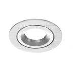 LED Inbouwspot Svena | Dimbaar | IP20 | 3,8W | Kantelbaar | Zaagmaat: Ø70 mm | Inbouwdiepte: 38 mm | Geborsteld Aluminium