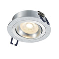 LED Inbouwspot Baldr Geborsteld Aluminium