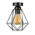 Opbouwspot Plafondlamp Zwart 4W