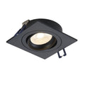 LED Inbouwspot Ceres Vierkant Mat Zwart