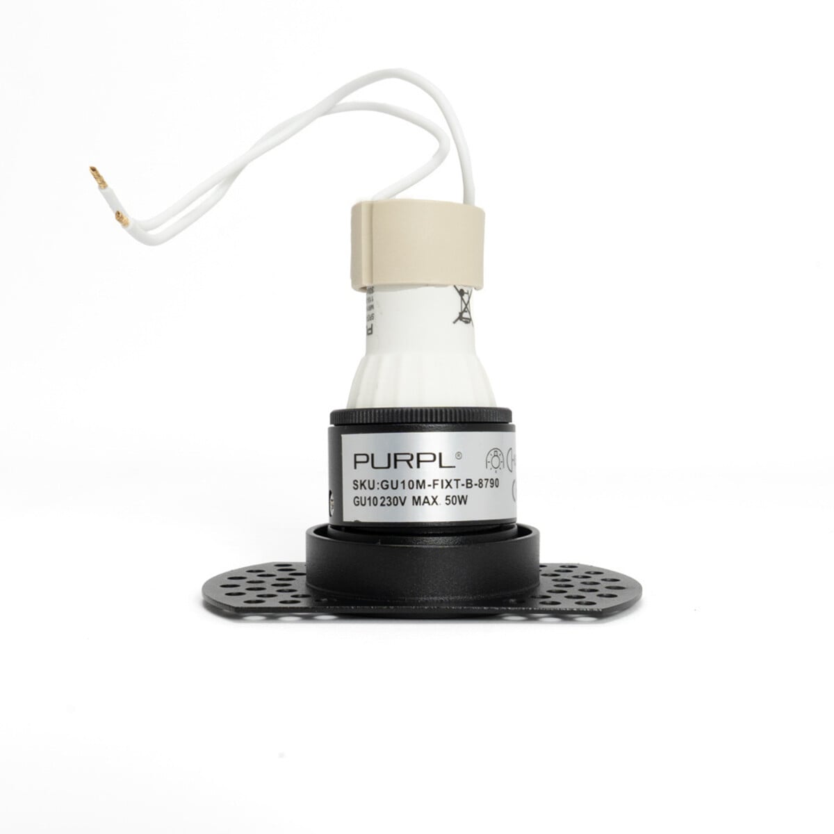 Trimless Inbouwarmatuur Trimo Zwart