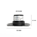 Trimless Inbouwarmatuur Trimo Zwart
