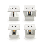 LED Wandlamp COB Kubus Mat Wit