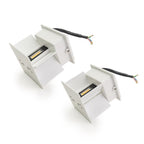 LED Wandlamp COB Kubus Mat Wit