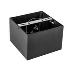 LED Opbouwspot Quadro | AR111 / ES111 | Vierkant | Mat Zwart