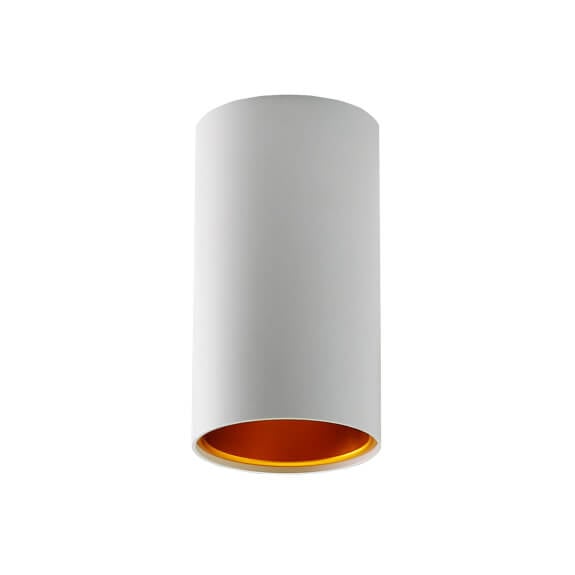 LED Opbouwspot Faro Wit-Goud | GU10 | Kantelbaar