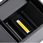 LED Wandlamp Senso Zwart | 6W | IP54 | Bewegingssensor