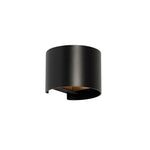 LED Wandlamp Edwin Mat Zwart | G9 | IP20 | Rond