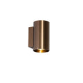 LED Wandlamp Sandy | Rond | 2-lichts | 2x GU10 | IP20 | Brons