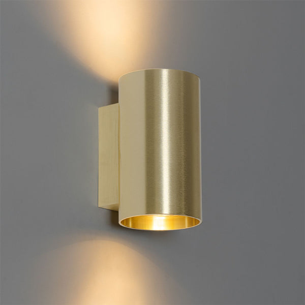 LED Wandlamp Sandy Goud | 2x GU10 | IP20 | Rond