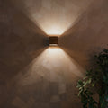 LED Wandlamp Transfer | Vierkant | 1-lichts | G9 | IP20 | Brons