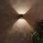 LED Wandlamp Transfer Brons | G9 | IP20 | Vierkant