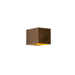 LED Wandlamp Transfer Brons | G9 | IP20 | Vierkant