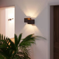 LED Wandlamp Transfer Double | Vierkant | 2-lichts | 2x G9 | IP20 | Brons