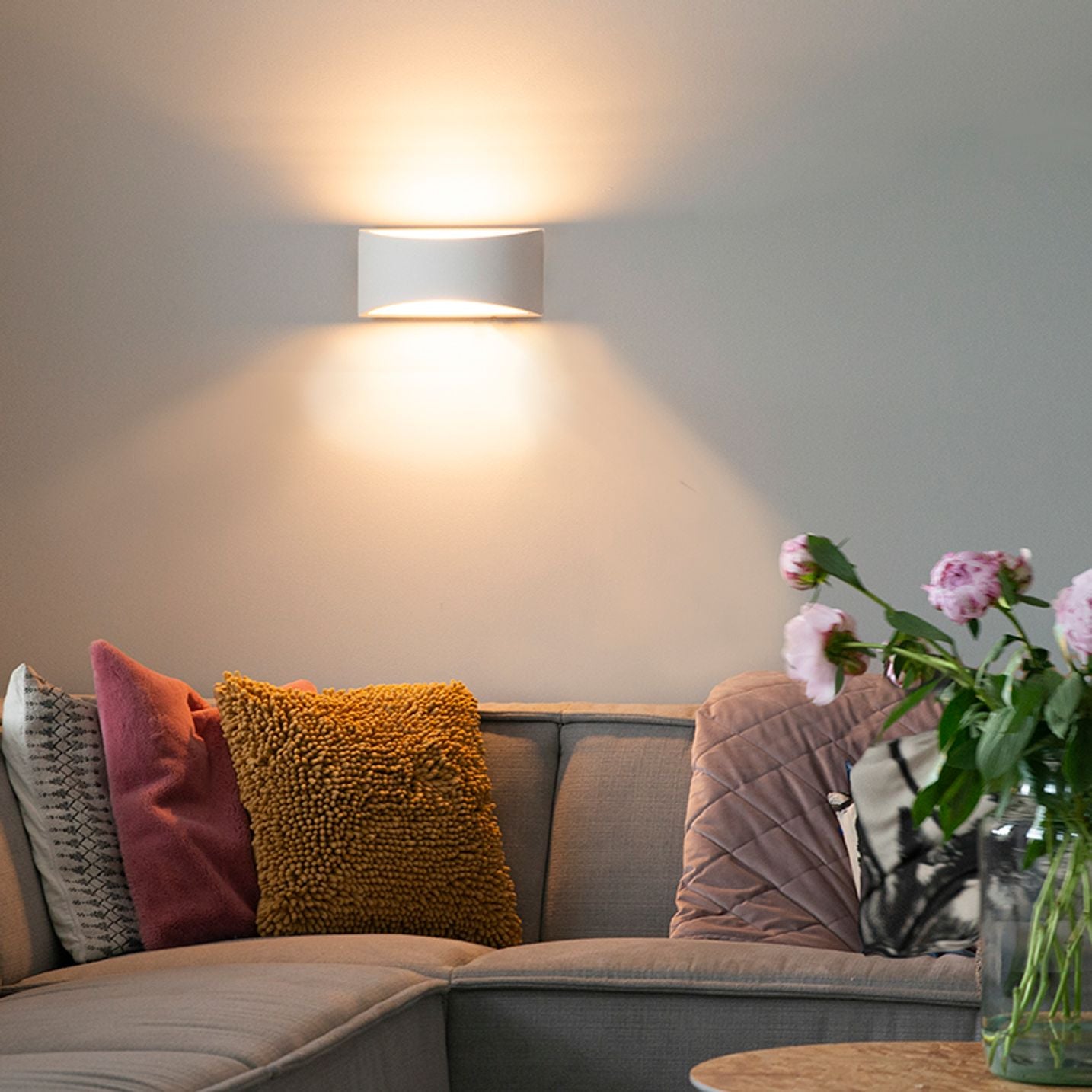 LED Wandlamp Tum | Rond | 1-lichts | G9 | IP20 | Wit