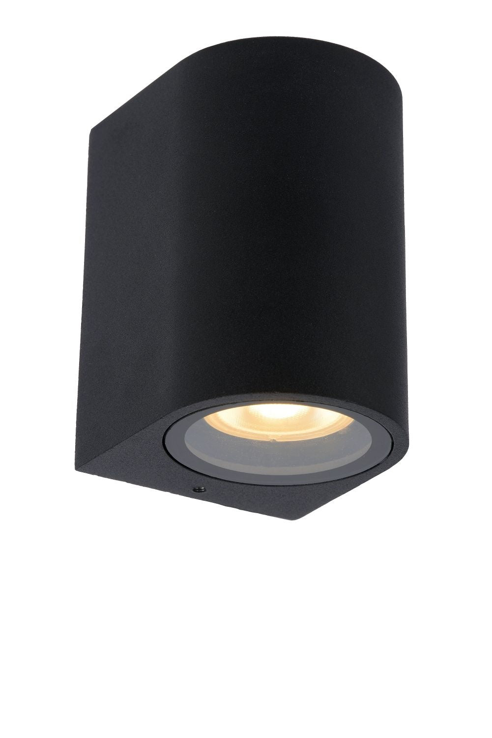 LED Wandlamp Zaro | Buiten | 1x GU10 | IP44 | H 100 mm | Mat Zwart